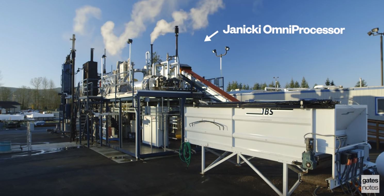 Omni Processor Turning raw sewage into clean drinking water YSAR